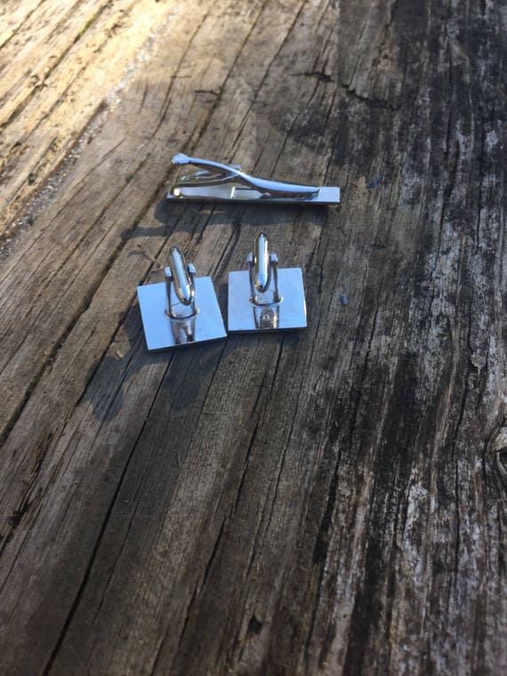 Hickok Cuff Links and Tie Clip Set - Made in USA - image 9