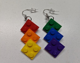 BrickCrafts Fashion Earrings Triple Straight - Choose your colors