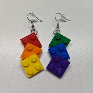 BrickCrafts Fashion Earrings Triple Wiggled