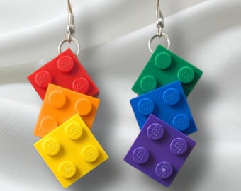 BrickCrafts Fashion Earrings Triple Wiggled
