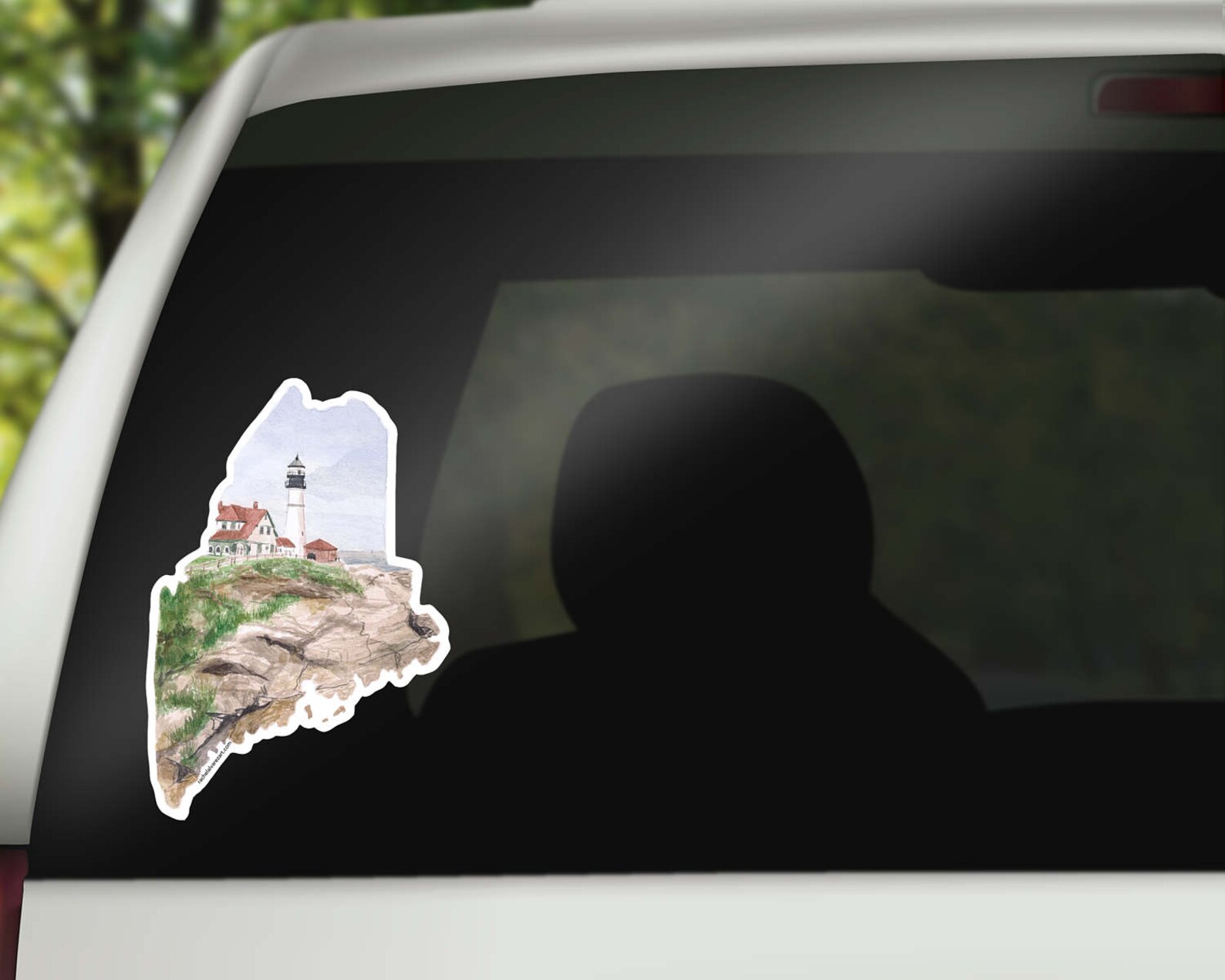 Maine State Decal Maine Sticker Home State Decal Maine Etsy