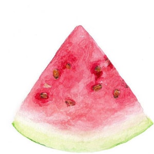 watermelon art print image 4