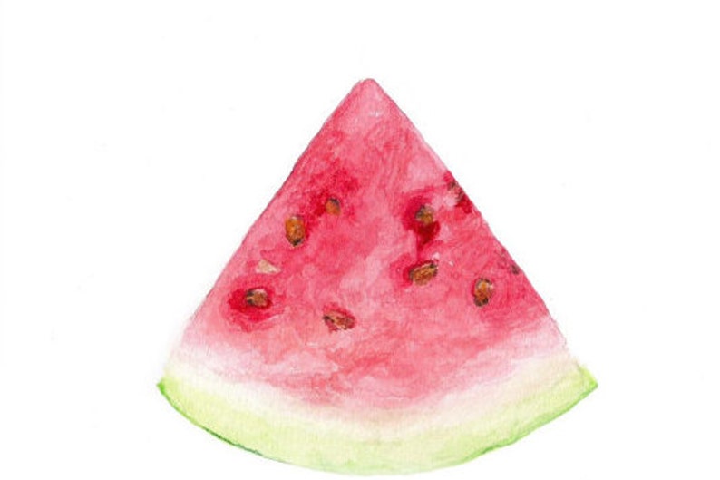 watermelon art print image 4