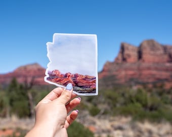 Arizona Vinyl Sticker - Arizona State Decal - AZ Car Decal - Home State Decal - Cool Laptop Sticker - MacBook Sticker - Arizona gift