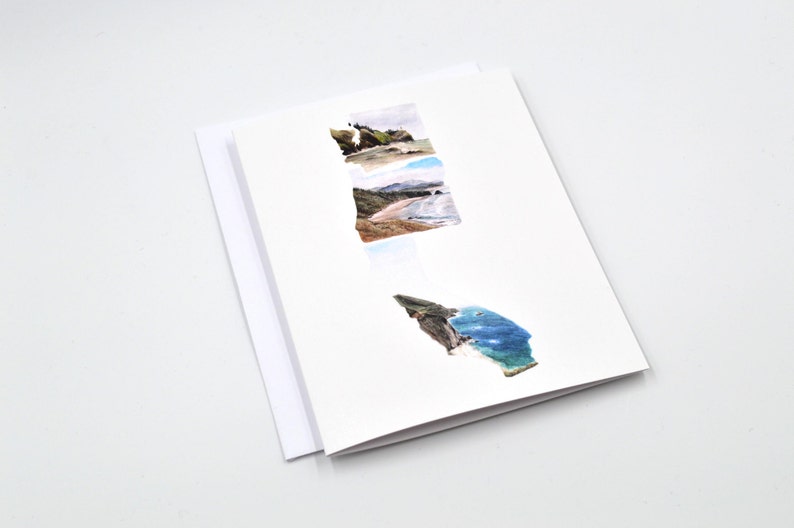 PNW Greeting Card West Coast Best Coast Gift for Traveler Etsy