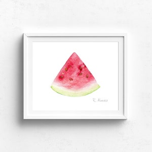 watermelon art print image 3