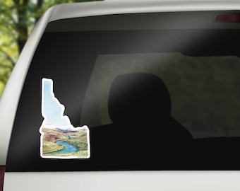 Idaho Vinyl Sticker - Idaho State Decal - Idaho Car Decal - ID Vinyl Sticker - Home State Decal - Idaho State Pride sticker - Idaho Art