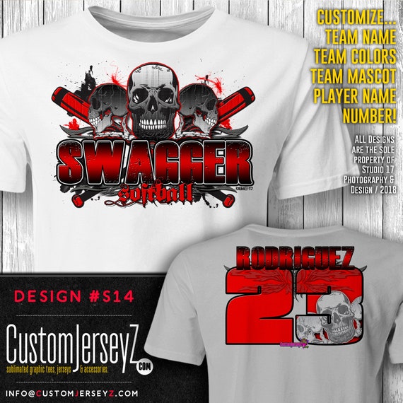 cheap custom softball shirts