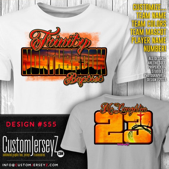 Custom Softball Shirts. Baseball Jersey 