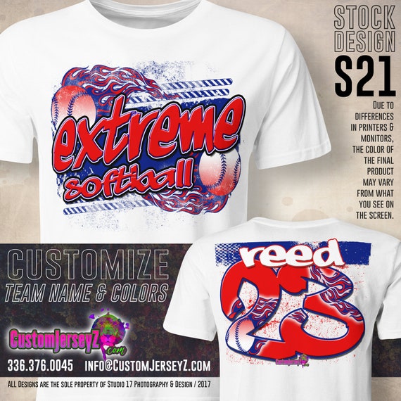 cheap custom softball shirts