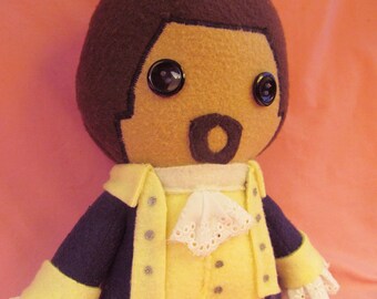George Washington Hamilton Musical Fleece Plush Doll
