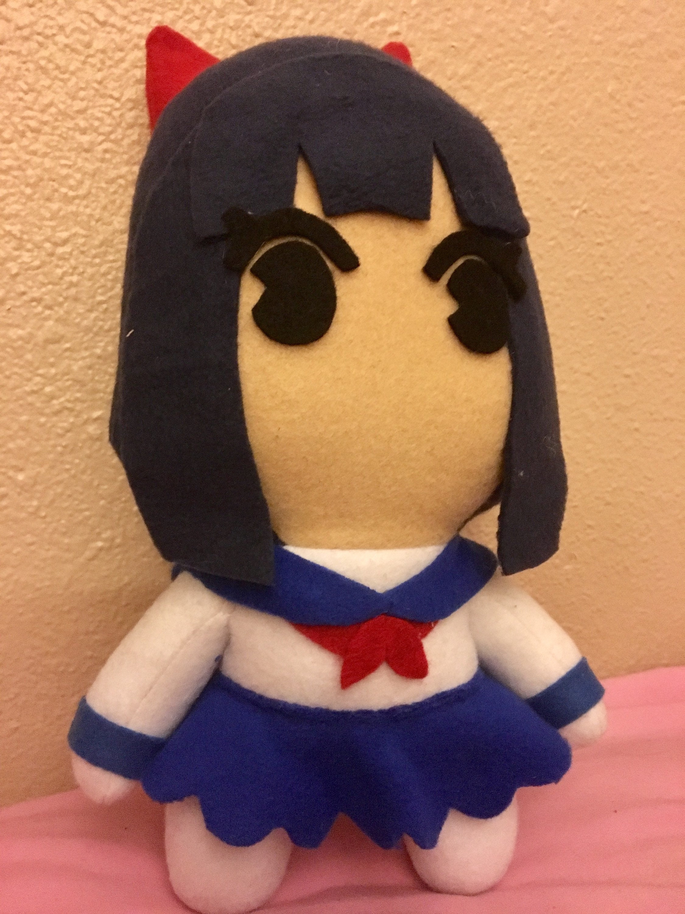 Pop Team Epic Popoko and Pipimi Fleece Plush Dolls Etsy UK