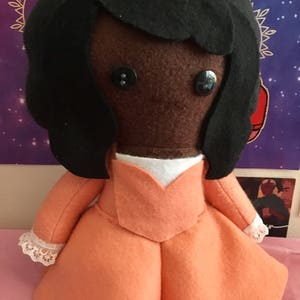 Angelica Eliza and Peggy Schuyler Sisters Hamilton Musical Fleece Plush Dolls image 3