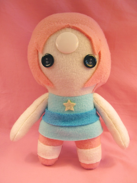 Pearl Steven Universe Fleece Plush Doll Etsy UK