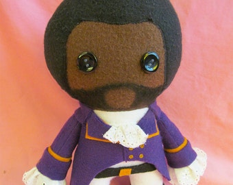 Marquis de Lafayette Hamilton Fleece Plush Doll
