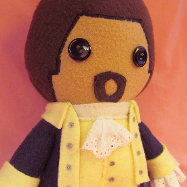 Alexander Hamilton Fleece Plush Doll