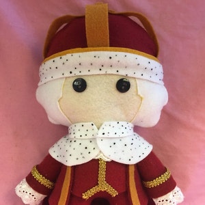 George Washington Hamilton Musical Fleece Plush Doll
