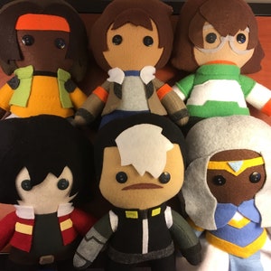 Cool Space Kids Fleece Plush Dolls