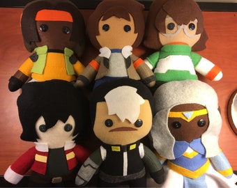 Cool Space Kids Fleece Plush Dolls