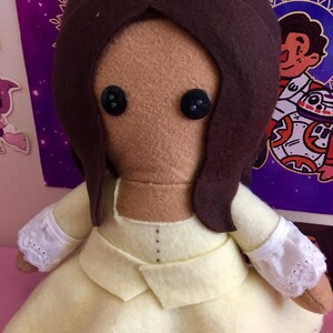 Angelica Eliza and Peggy Schuyler Sisters Hamilton Musical Fleece Plush Dolls image 4