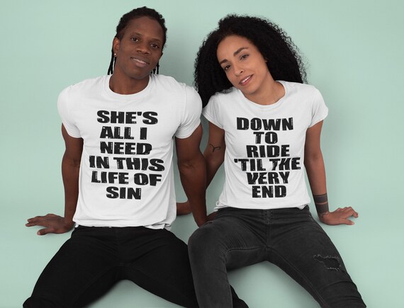 Matching Couples Shirts Gift for 