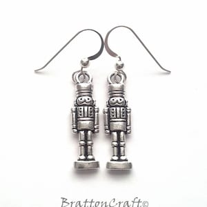 Nutcracker Earrings - Nutcracker Jewelry - Christmas Earrings - Christmas Jewelry - Holiday Jewelry - Holiday Earrings