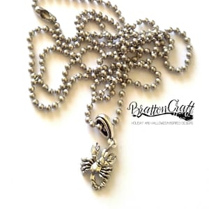 Silver Scorpion Necklace - Scorpion Necklace - Scorpio Necklace - Zodiac Necklace - Arachnid Necklace
