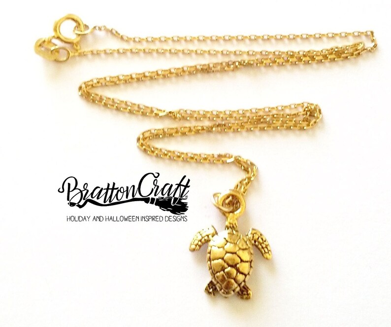 Beach Jewelry Sea Turtle Necklace Summer Necklace Gold Sea Turtle Necklace Sea Turtle Jewelry Beach Necklace
