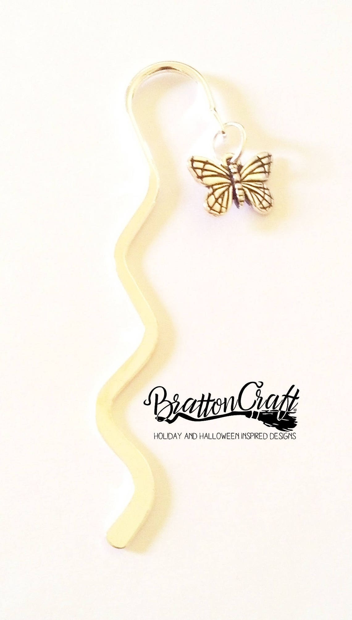 Silver Monarch Butterfly Bookmark Mini Butterfly Bookmark - Etsy