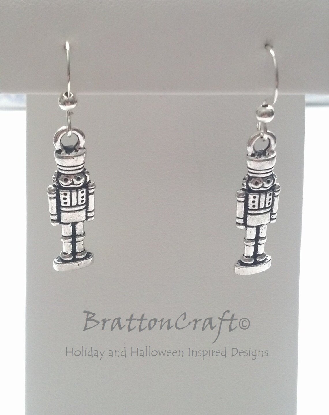 Acrylic Nutcracker Earrings main image 0