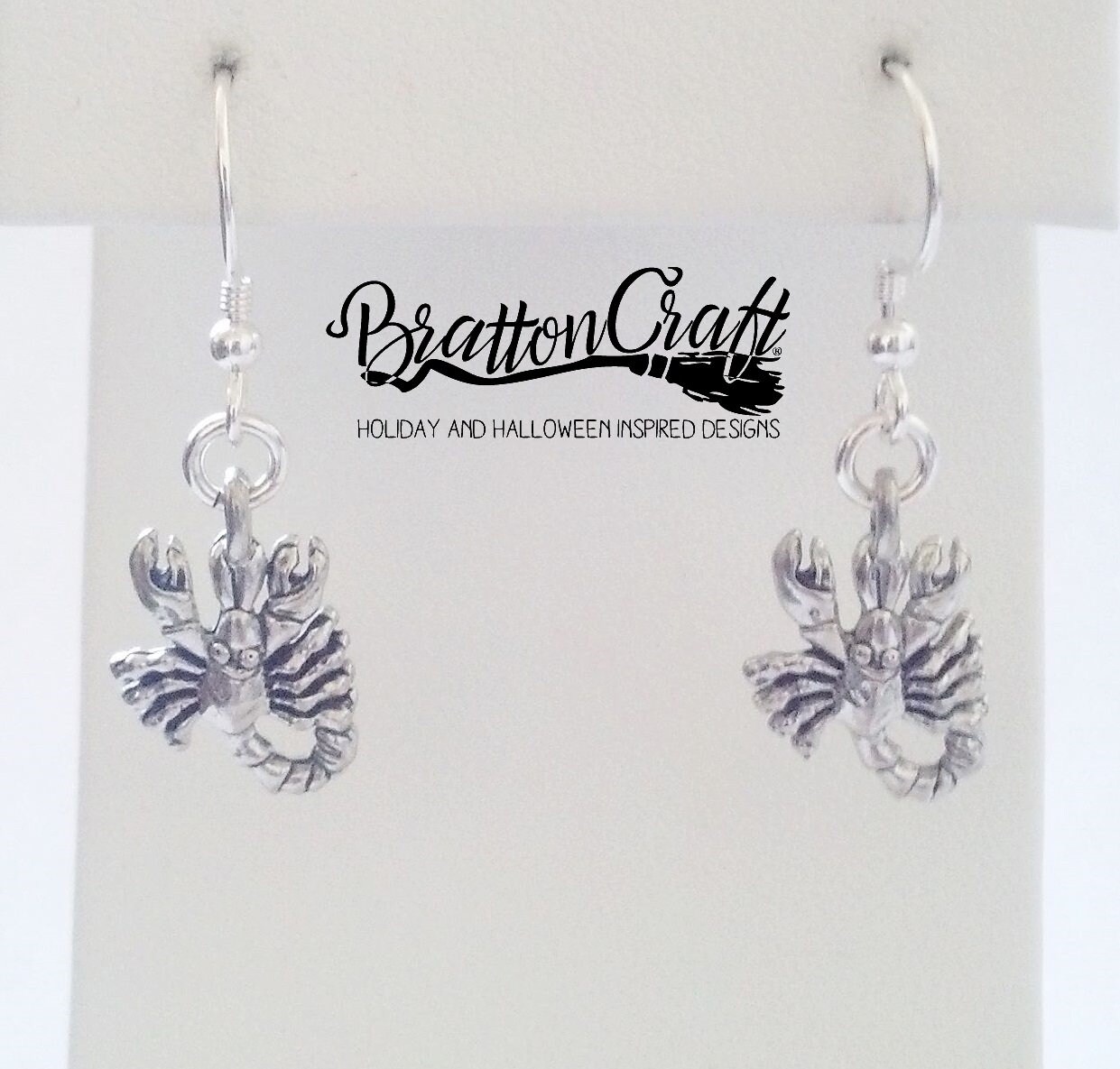 Orecchini Scorpione In Argento: Gioielli Zodiacali In Peltro - Foto 8