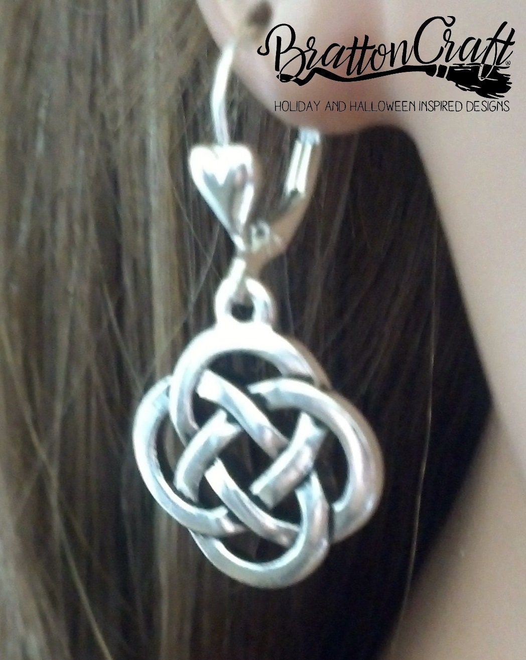 FJ Pendientes De Corazón Con Nudo Celta Para Mujer, Plata De Ley 925, Piedra Natal, Joyas Irlandesas, Regalos Para Mujeres, Plata Circonita Cúbica, Granate