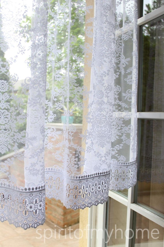 Lace curtains for sale deals
