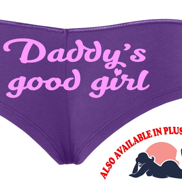 DADDY'S GOOD GIRL owned slave cute purple boy short panties sexy rude collar collared play kitten ddlg clothing bdsm cglg submissive slut