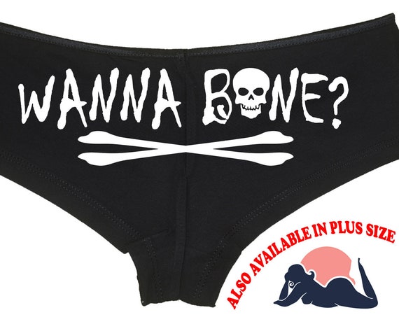 WANNA BONE Want to bone Halloween booty boy short panty Panties boyshort underwear sexy funny halloween flirty sexy costume slutty outift