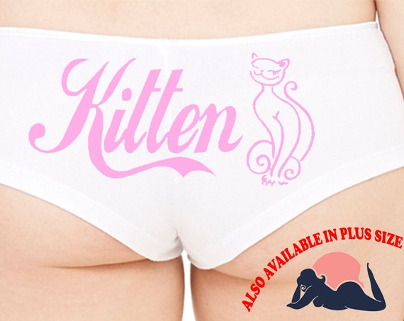 Daddys KITTEN owned slave white boy short panty boyshort panties sexy rude slut collar collared neko pet play cat ddlg daddy's princess