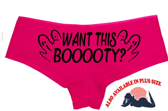 WANT THIS BOOOOTY Halloween booty hot pink boy short panty Panties boyshort underwear sexy funny halloween flirty sexy costume slutty outift