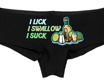 panties with naughty words