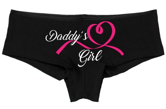 DADDY'S GIRL panties boy short boyshort panty sexy funny flirty bachelorette panty game hen party CGL bdsm ddlg little baby girl crybaby