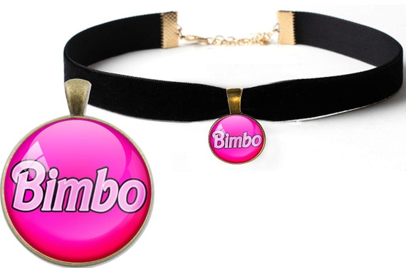 Cute Pink BIMBO for DADDYS Good girl daddy cumslut sexy choker necklace princess baby little slut collar necklace ddlg cglg bdsm fun hotwife