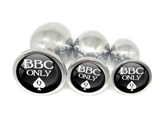 BBC ONLY - for Queen of Spades - Anal Plug for BBC Lovers - Butt Plug in 3 sizes