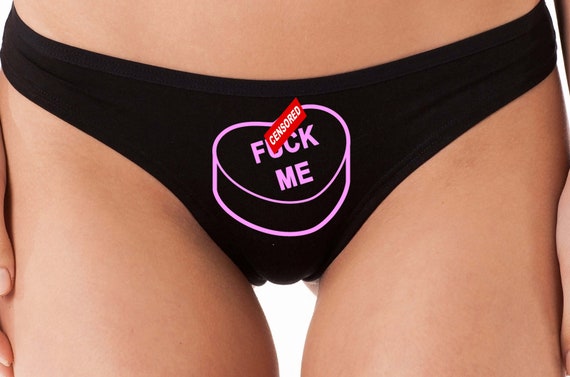 F*@K ME Valentines candy sweet heart flirty thong show your slutty side lots of colors great bachelorette gift shower flirty hotwife sexy