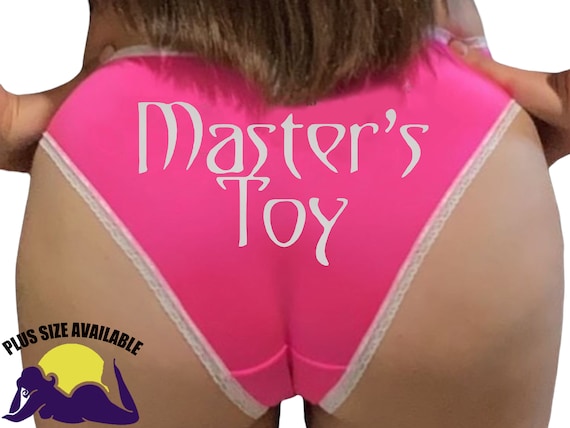 MASTERS TOY owned SUBMISSIVE Daddys slave pink bikini panty bdsm Panties sexy funny collar collared neko pet play Kitten cgl ddlg plus size