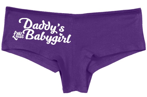 DADDYS Little BABY GIRL Owned Slave Boy Short Underwear Daddy's