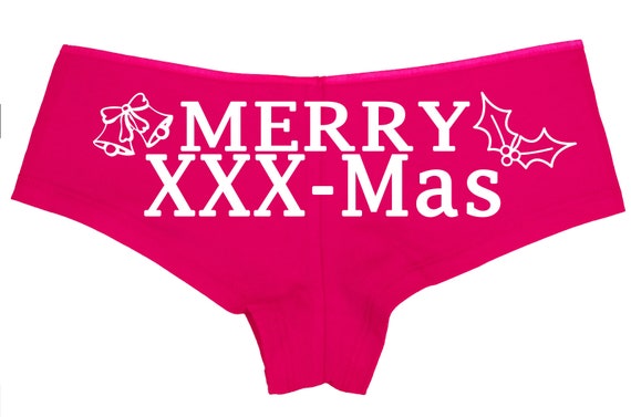 Christmas MERRY XXX-MAS X-Rated porn List panties hen bachelorette party sexy flirty underwear funny rude slutty hotwife bdsm ddlg cute