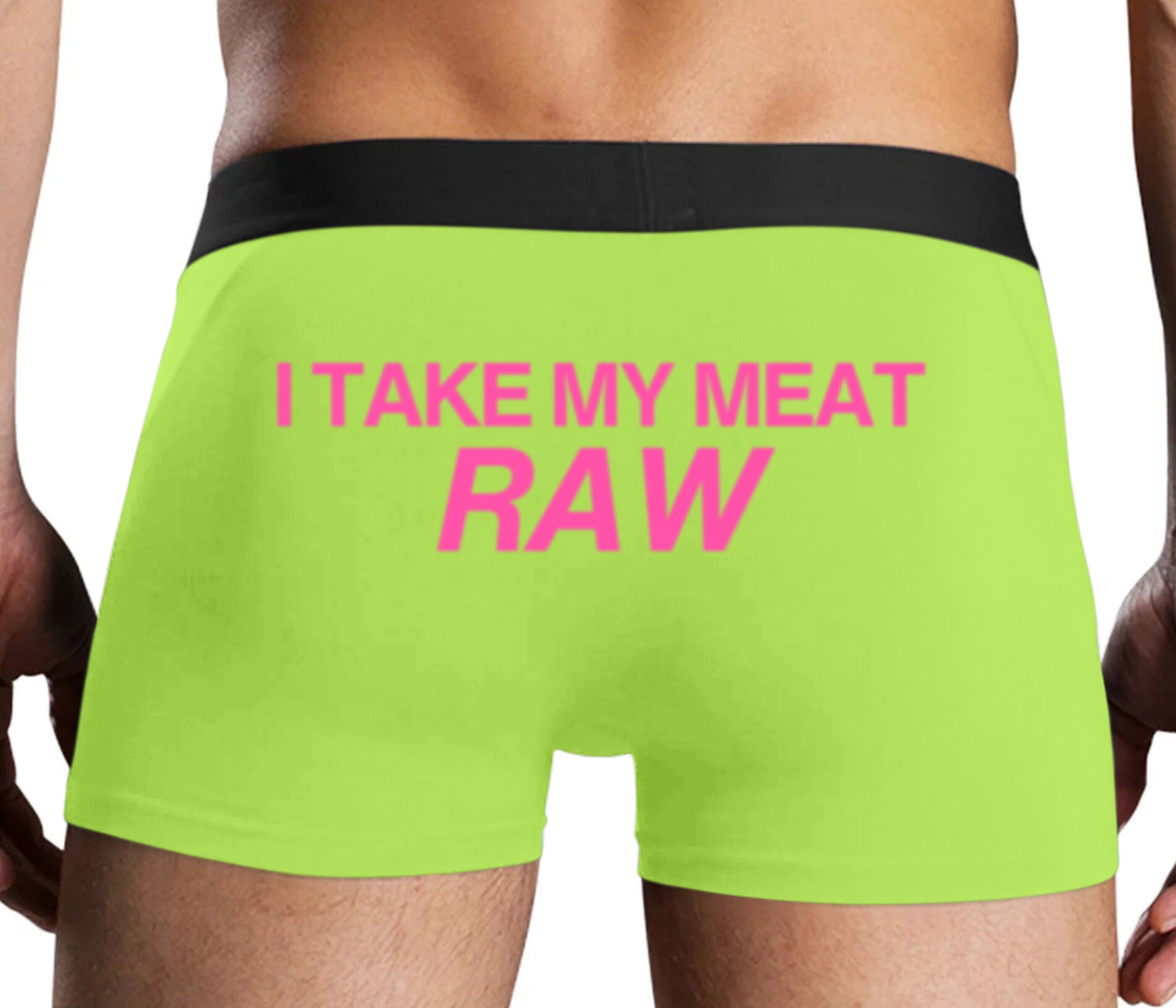 I Take My Meat Raw Mens Boxer Briefs Trunk Style Soft Comfortable Sexy -   Canada