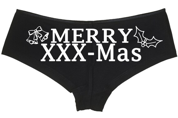 Christmas MERRY XXX-MAS X-Rated porn List panties hen bachelorette party sexy flirty underwear funny rude slutty hotwife bdsm ddlg cute