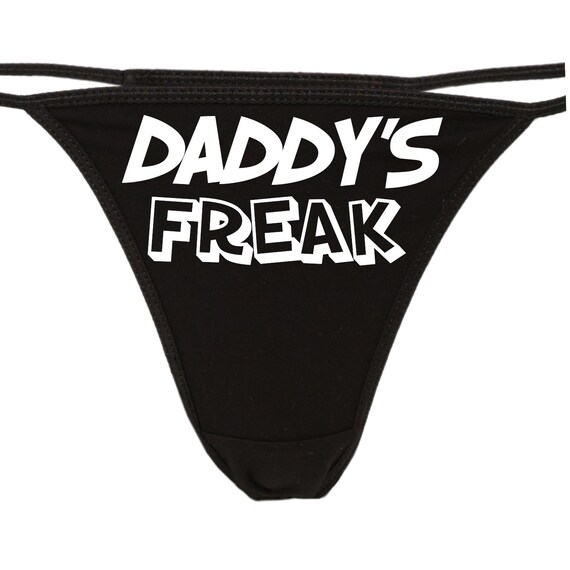 DADDY'S FREAK flirty cgl thong for kitten show your slutty side choice of colors little