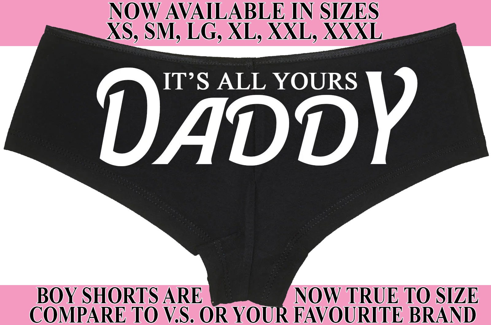 It's ALL YOURS DADDY Owned Slave Boy Short Panty Panties Boyshort