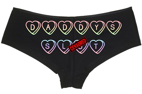 DADDYS SLUT bdsm submissive cuffs owned slave boy short panty panties boyshort sexy for KITTEN rude slutty cumslut collar collared bondage